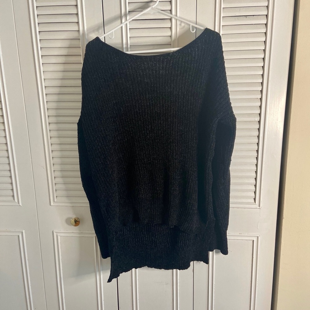 Hi lo Long sleeve sweater